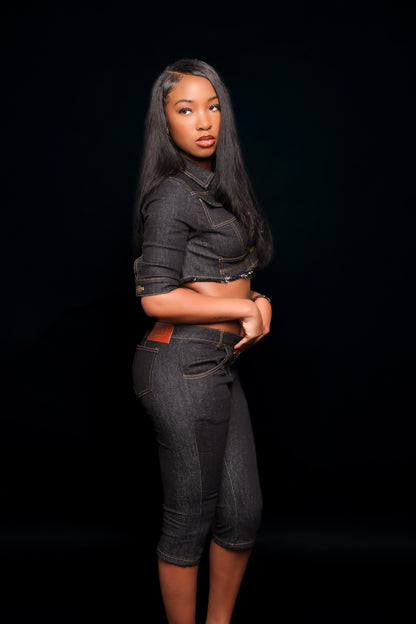 J'Marie Denim Capris