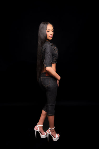 J'Marie Denim Capris
