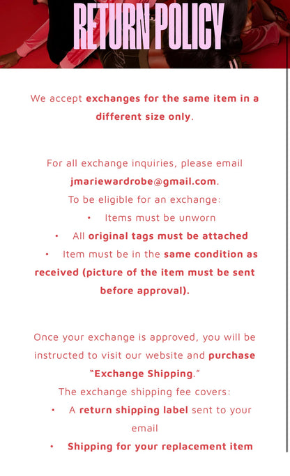 Exchange shipping